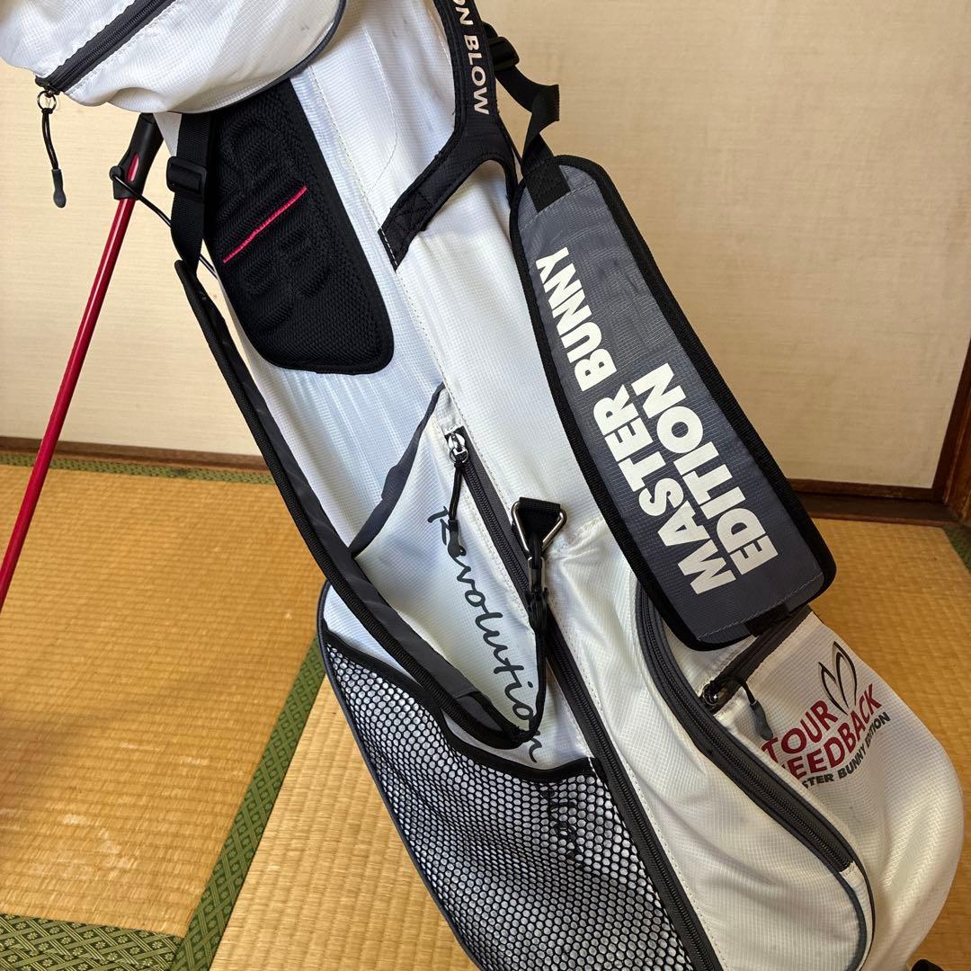 HAL美品　マスターバニースタンド式キャディーバッグ