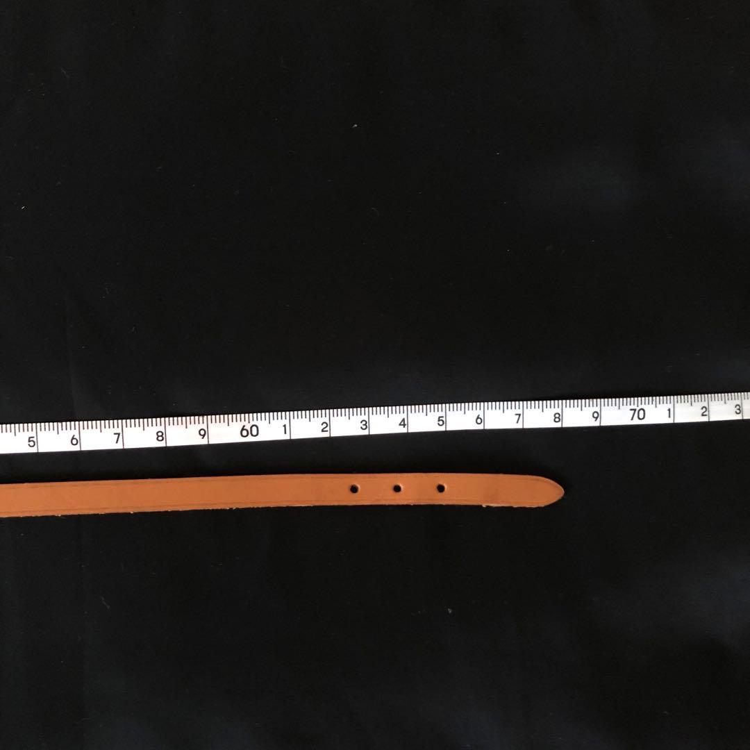 【美品】HERMES レザーブレスレット バングル ビーアピ ドゥブルトゥール