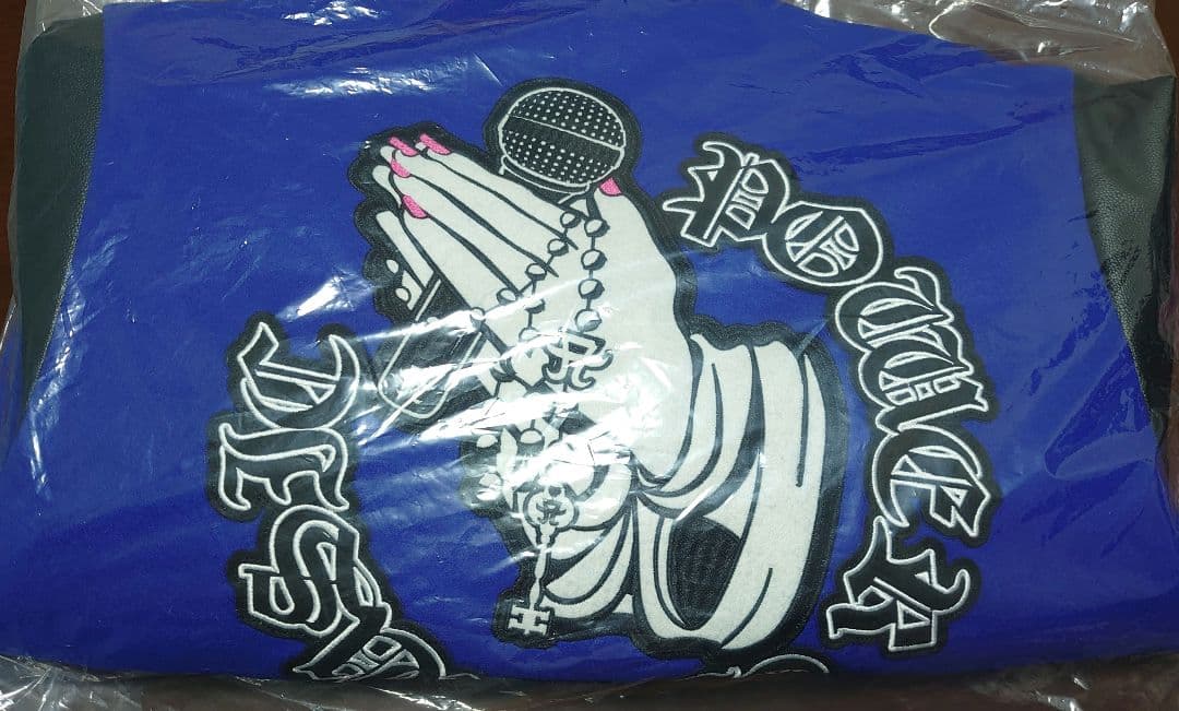 浜崎あゆみ スタジアムジャンパー BLUE (M)