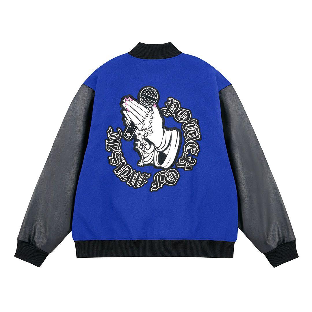 浜崎あゆみ スタジアムジャンパー BLUE (M)