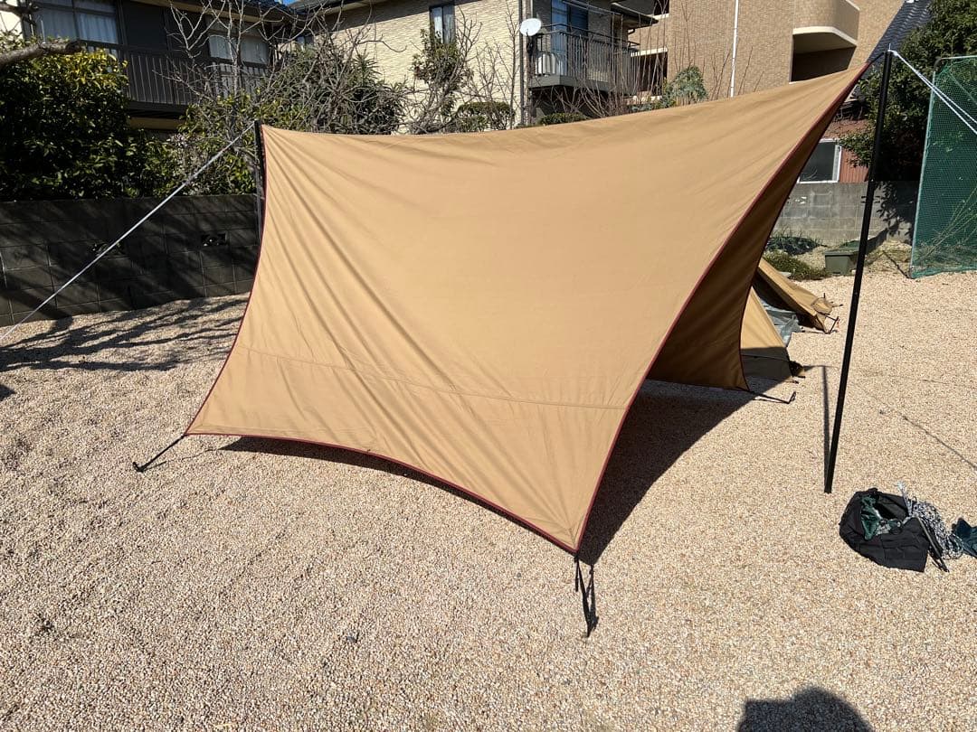 パンダtc タープ ポール2本付き