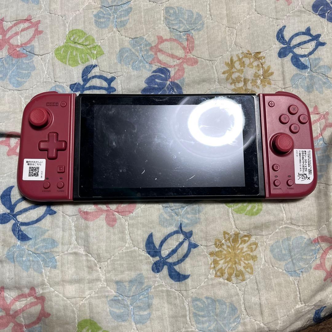 switch本体 ジョイコン、ドッグなし、ホリプロコントローラー付き