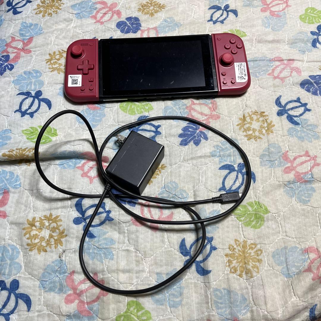 switch本体 ジョイコン、ドッグなし、ホリプロコントローラー付き