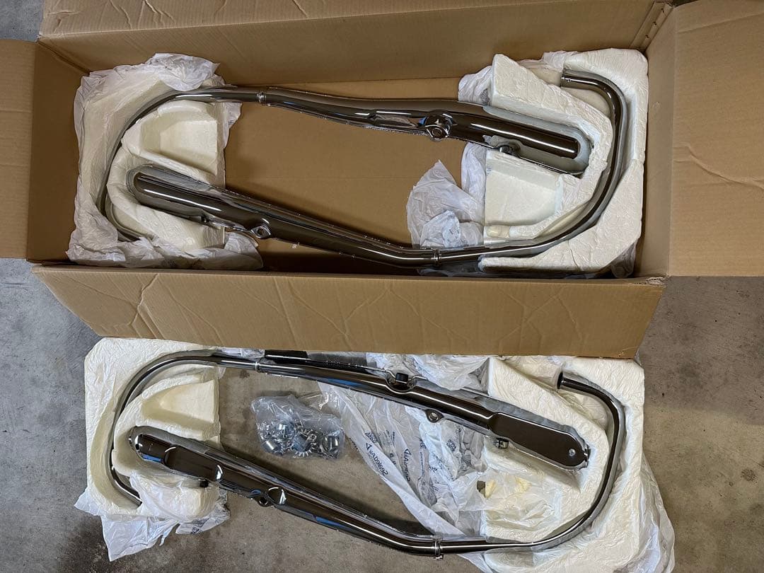 PMC 4本マフラーセット Z1/Z2用 86-360 フランジセット付属