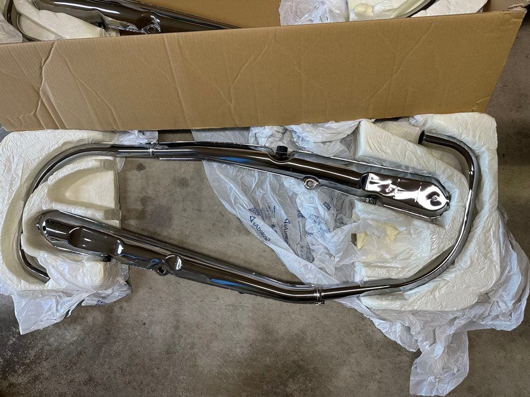 PMC 4本マフラーセット Z1/Z2用 86-360 フランジセット付属