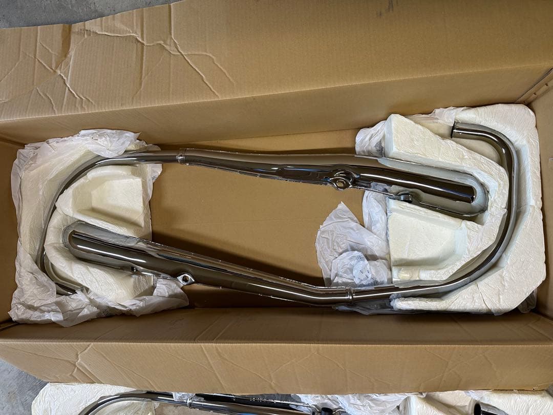 PMC 4本マフラーセット Z1/Z2用 86-360 フランジセット付属