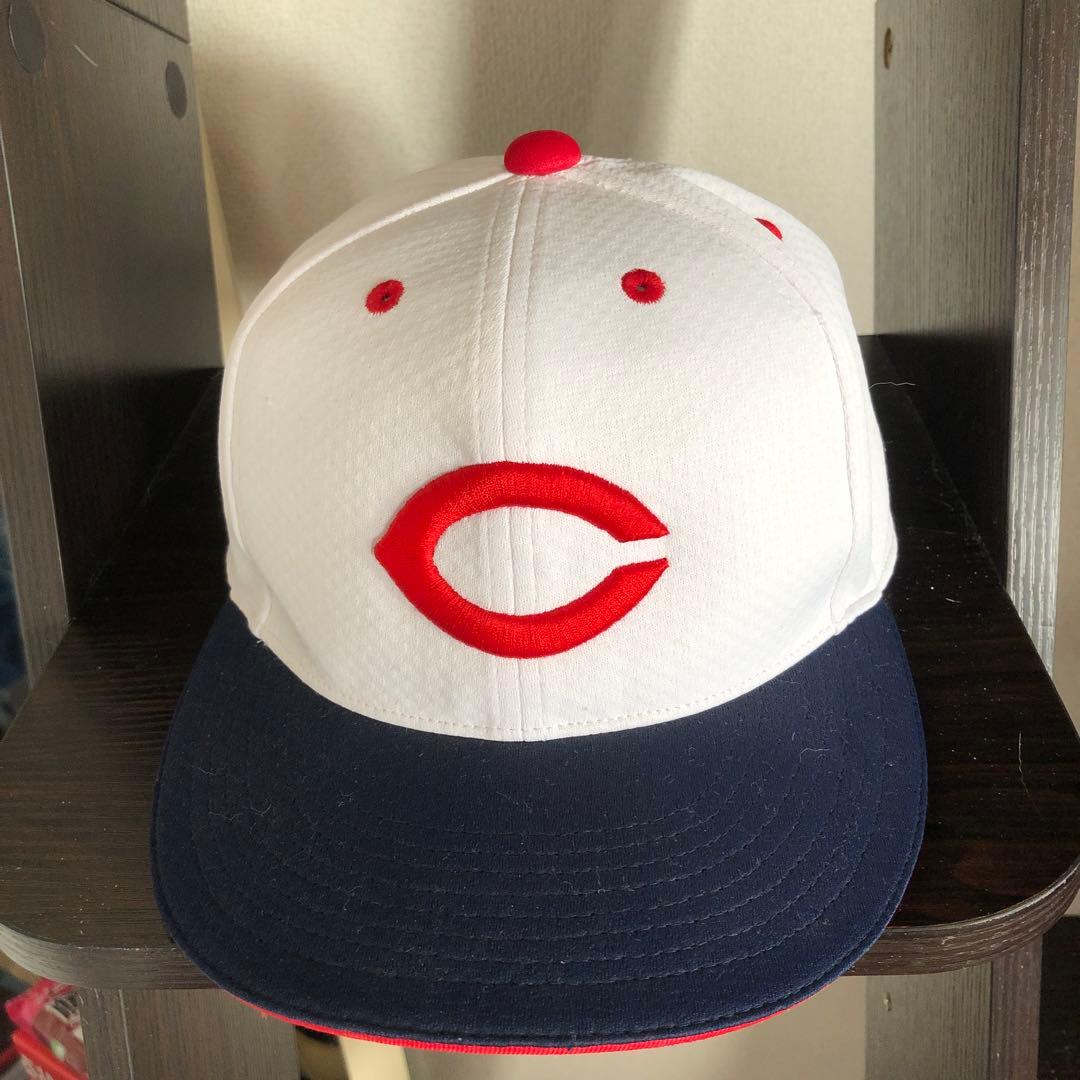 CHIBEN WAKAYAMA キャップ ホワイト/ネイビー