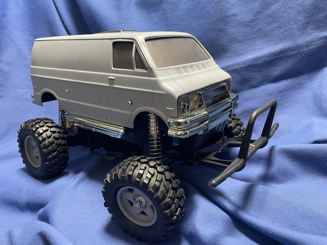 中古車　レストア　ラジコン　タミヤ　ランチボックス　メカレス