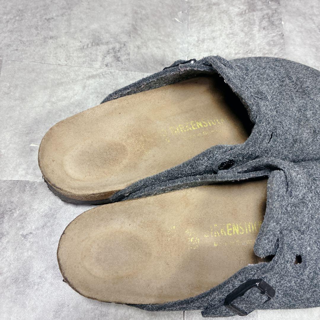 良品】✨BIRKENSTOCK Boston Felt BLGY40 25cm