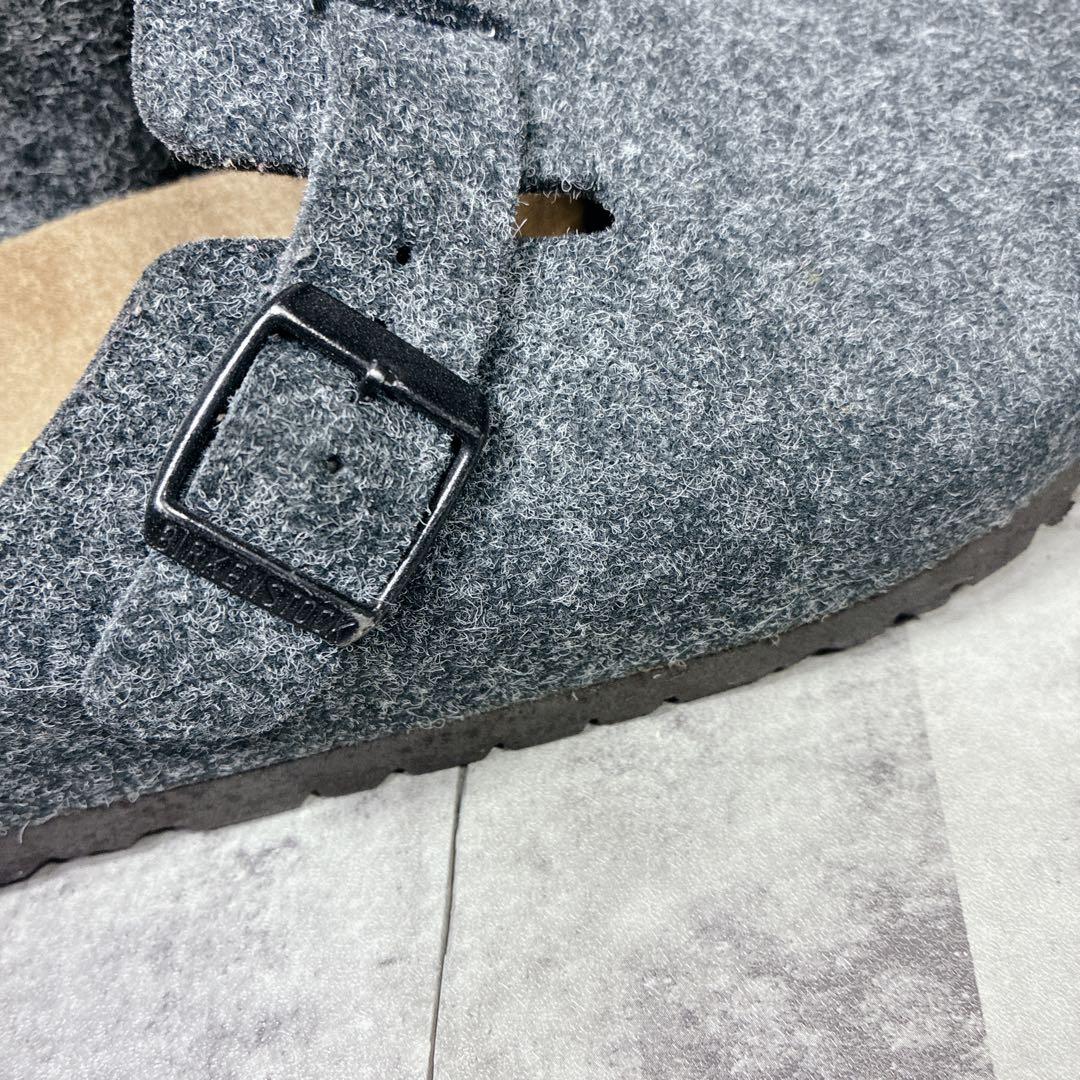 良品】✨BIRKENSTOCK Boston Felt BLGY40 25cm