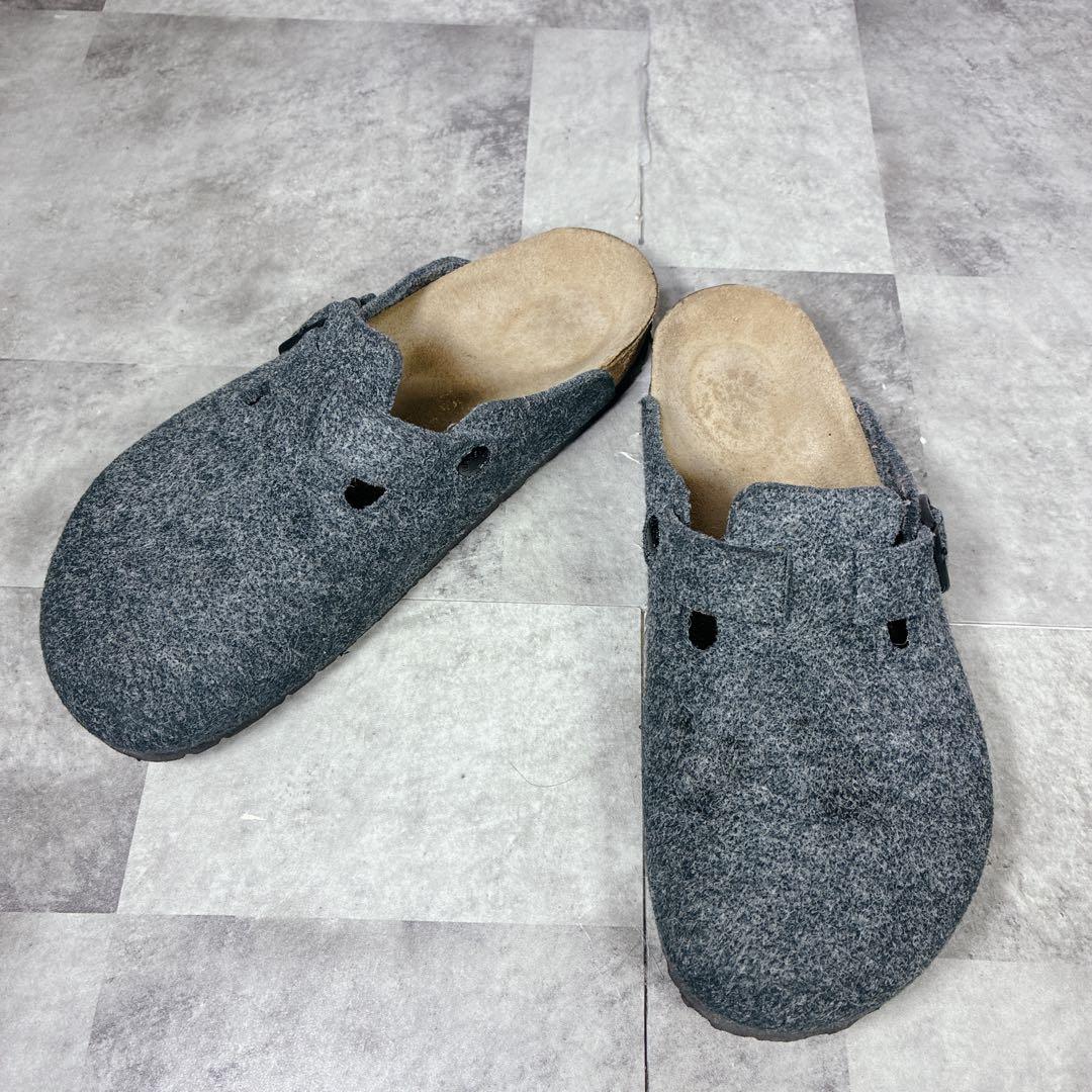 良品】✨BIRKENSTOCK Boston Felt BLGY40 25cm