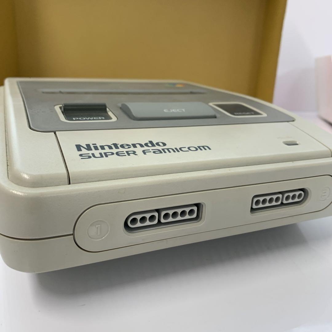外箱付 任天堂 SFC スーパーファミコン SHVC-001 本体コントローラー