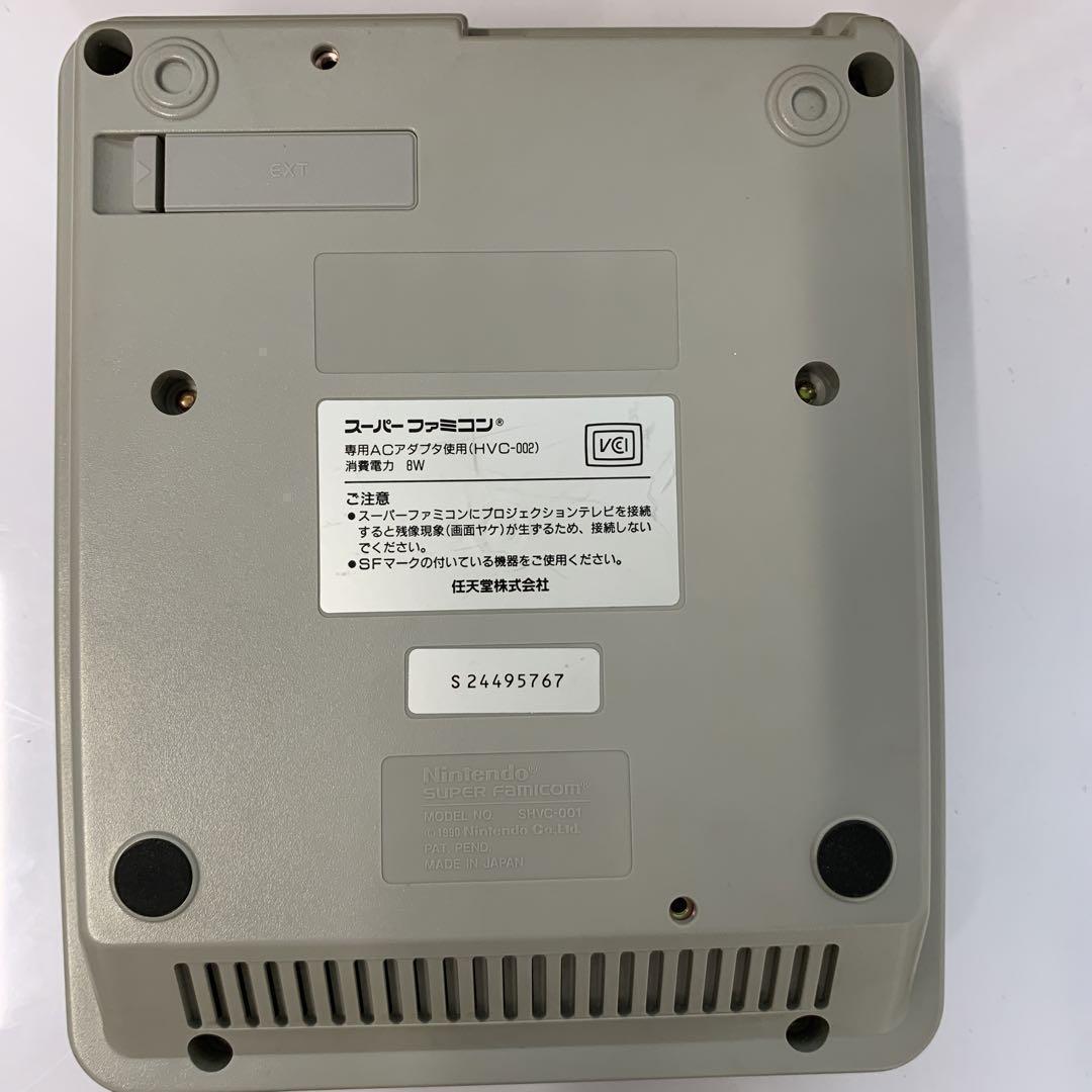 外箱付 任天堂 SFC スーパーファミコン SHVC-001 本体コントローラー