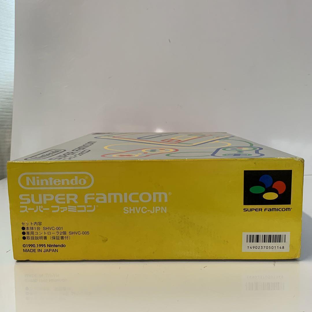 外箱付 任天堂 SFC スーパーファミコン SHVC-001 本体コントローラー