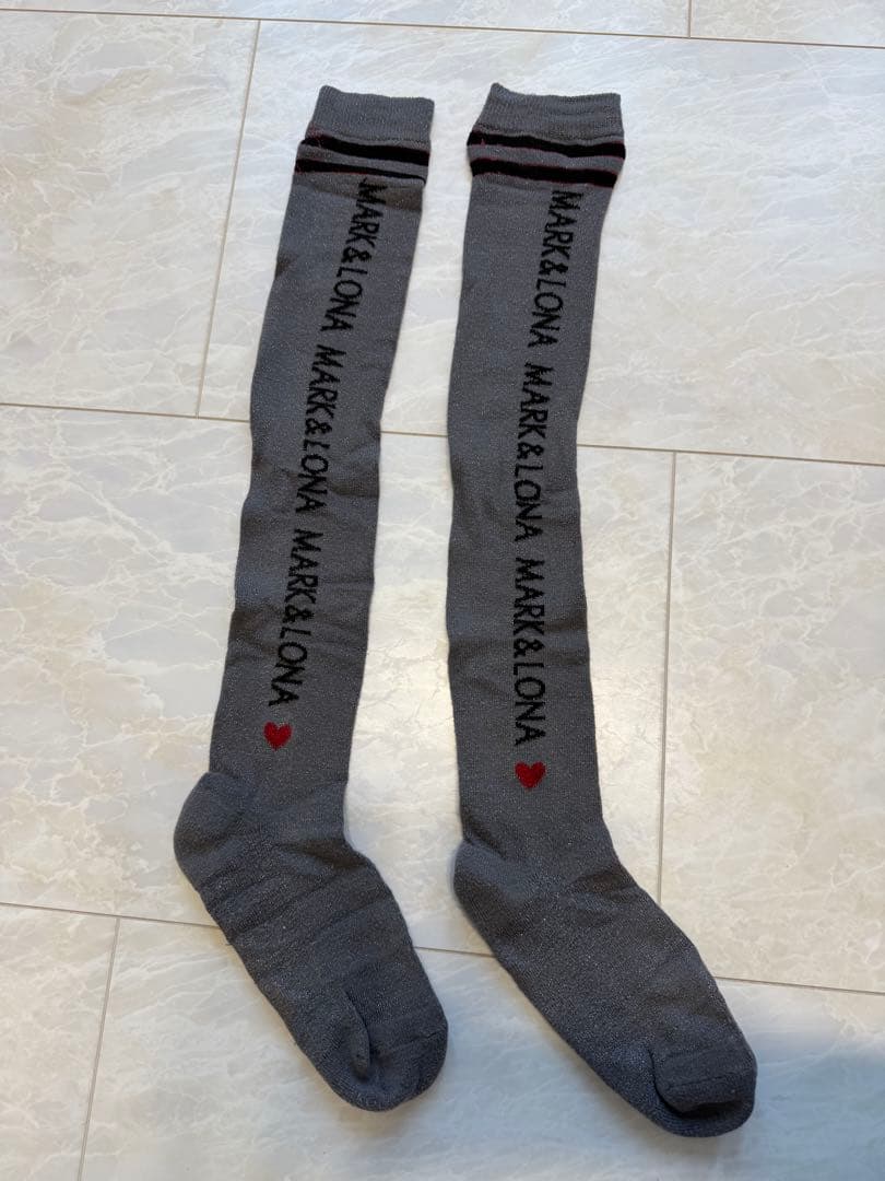 【MARK & LONA】ショートパンツとニーハイソックスのセット 36サイズ