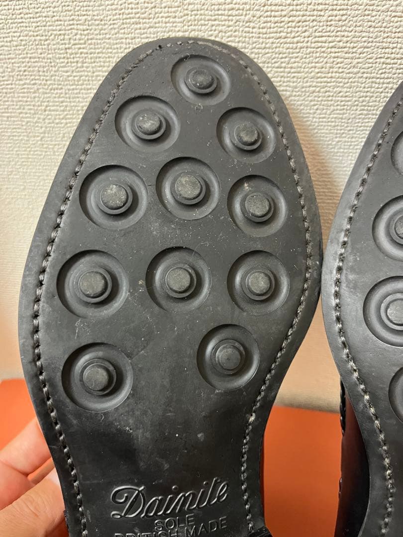 【美品】Berwick タッセルローファー UK6 25.5 ダイナイトソール