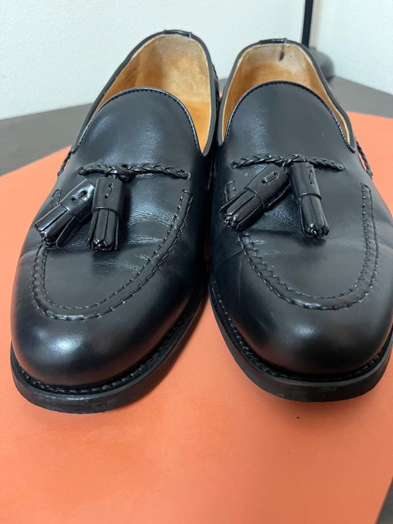 【美品】Berwick タッセルローファー UK6 25.5 ダイナイトソール