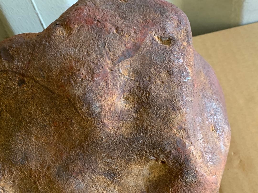 『A29』黑色新疆隕石 隕石 不完全燃焼皮付 非常に珍しい 約23.9kg