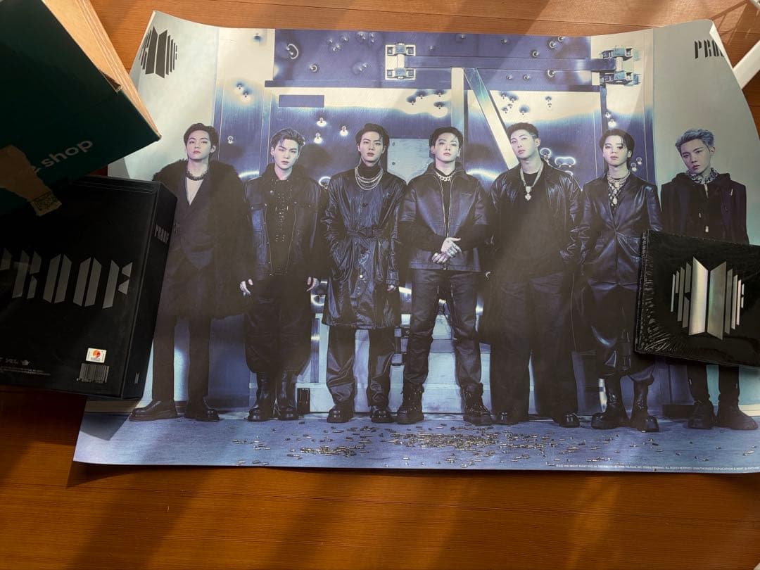 【Weverse特典】ジン ジミン　Ploof2形態セット　ポスター付