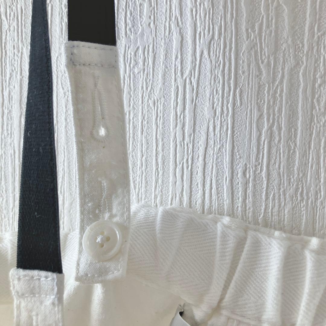 カレンソロジー　Curensology サスペンダーパンツ　ワイドパンツ