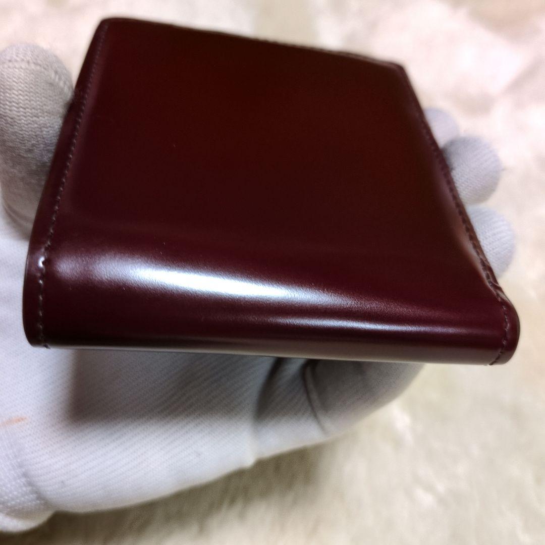 プレリー　PRARE　コードバン　二つ折り財布