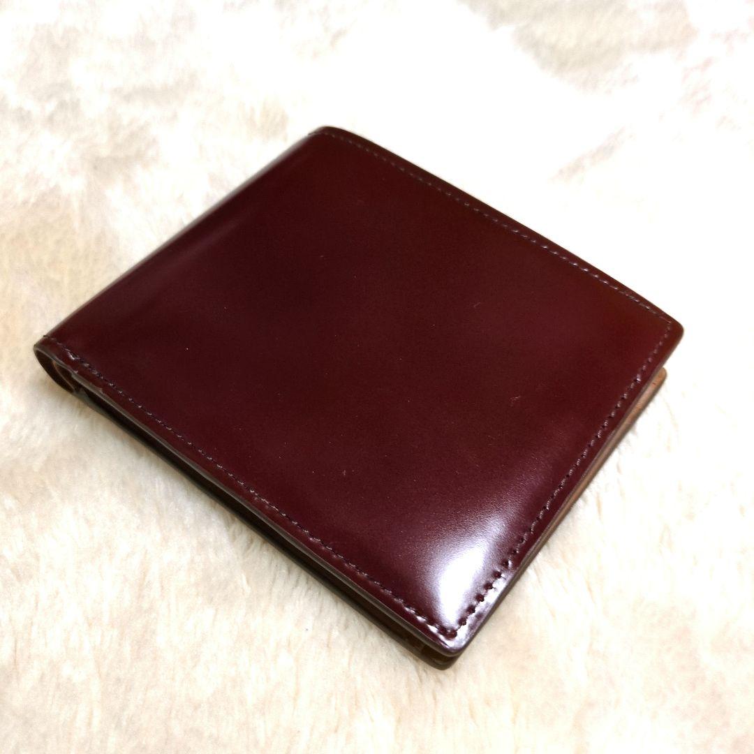 プレリー　PRARE　コードバン　二つ折り財布
