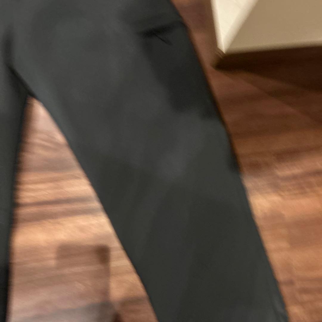 Supreme ブラック スウェットパンツ　ウィンドストッパー