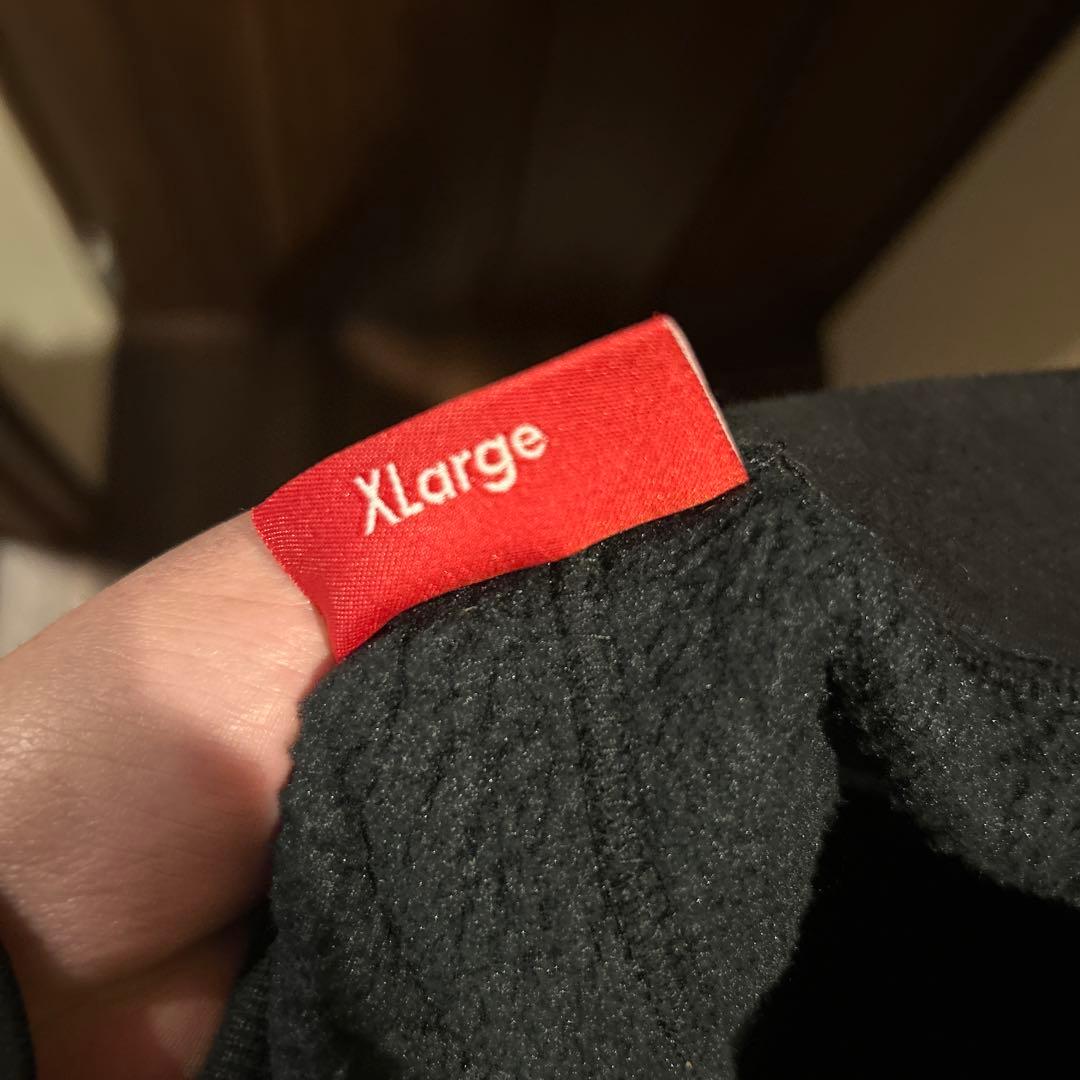 Supreme ブラック スウェットパンツ　ウィンドストッパー