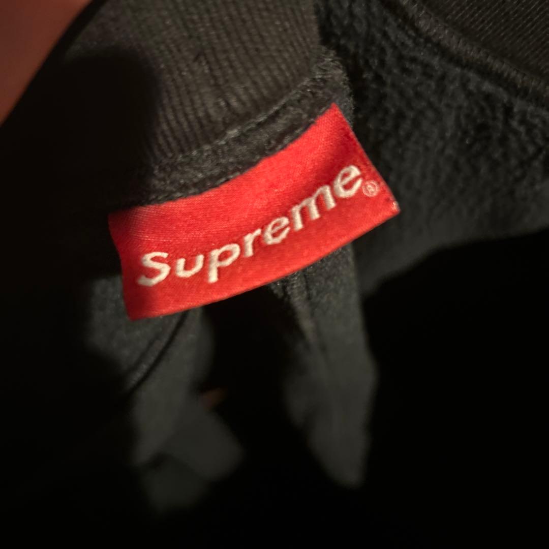 Supreme ブラック スウェットパンツ　ウィンドストッパー