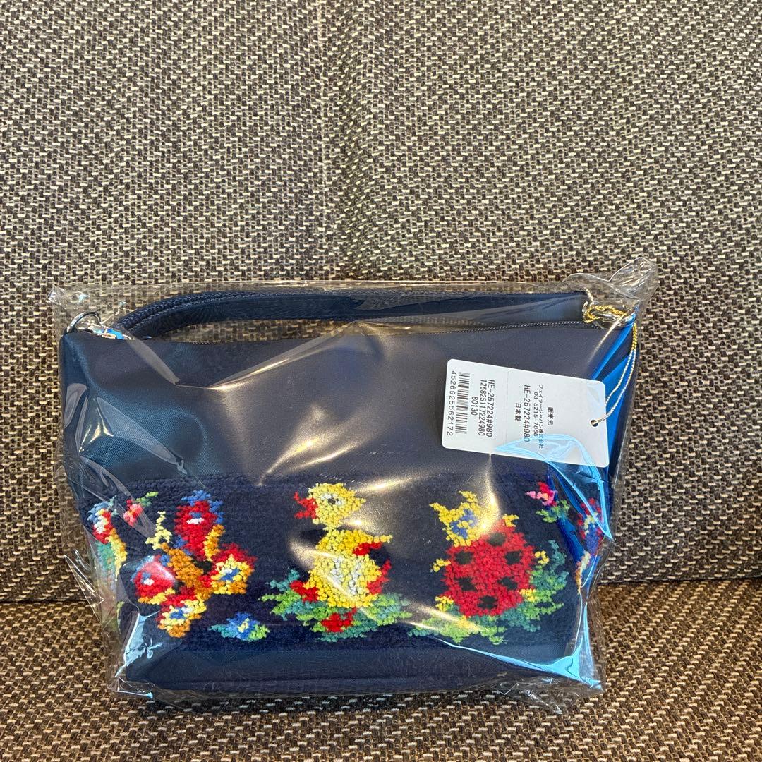 今日だけの出品新品タグ付　学校フェイラー　ミニショルダー　ハイジ　ネイビー　紺