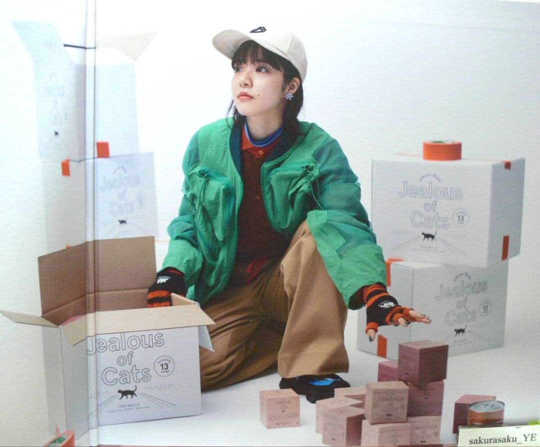 [未使用品 アナログレコード LP盤 2枚組]　あいみょん　猫にジェラシー