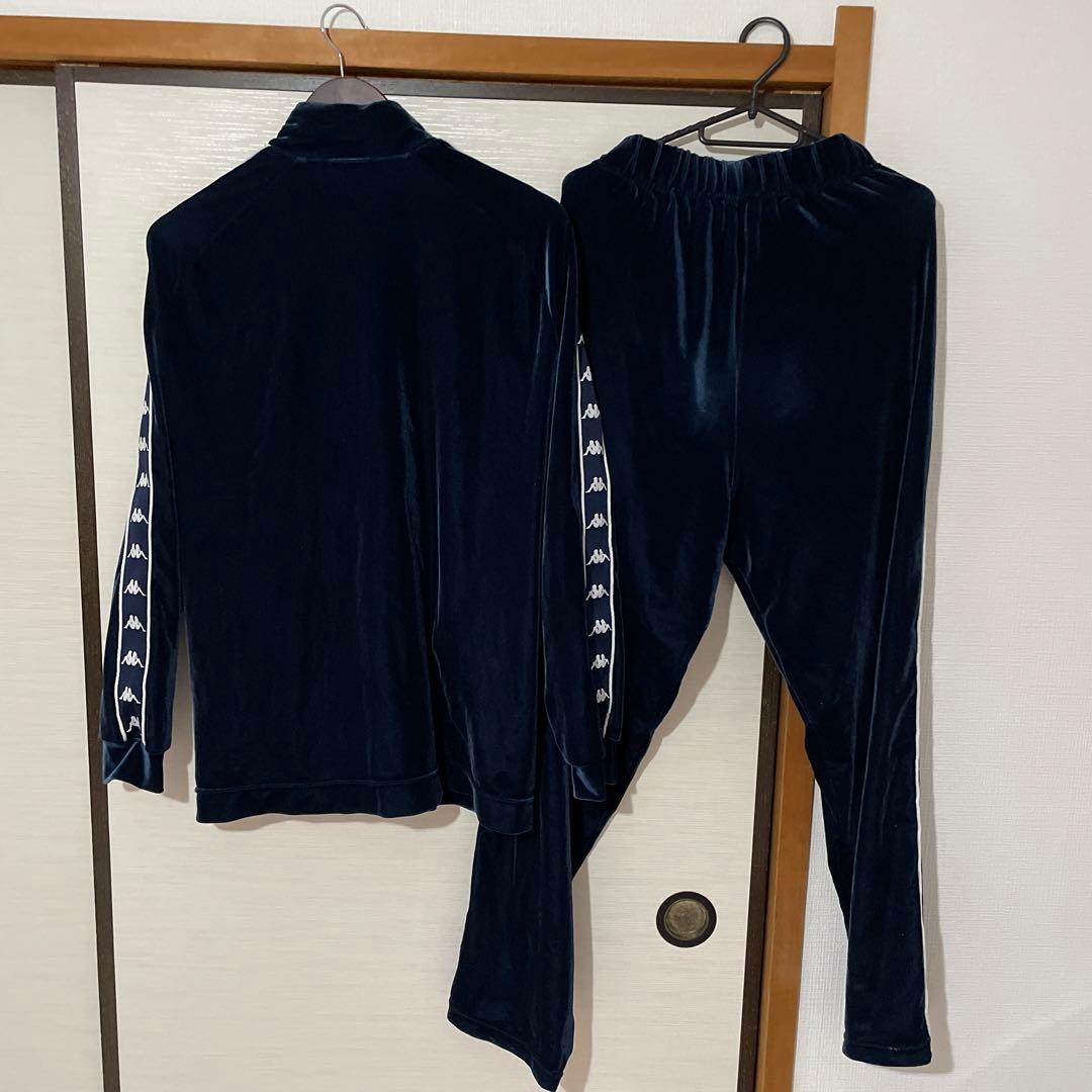 【極美】Kappa ベロアジャージ L 上下 90s