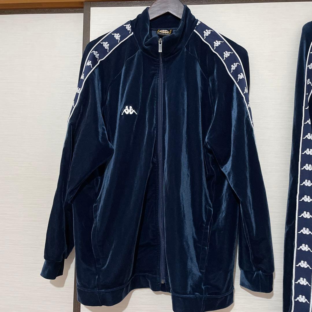 【極美】Kappa ベロアジャージ L 上下 90s