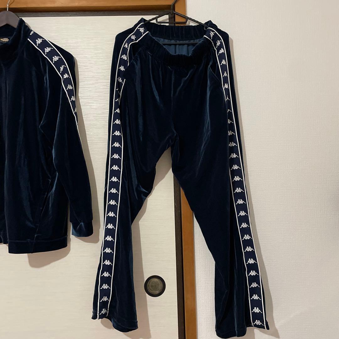 【極美】Kappa ベロアジャージ L 上下 90s