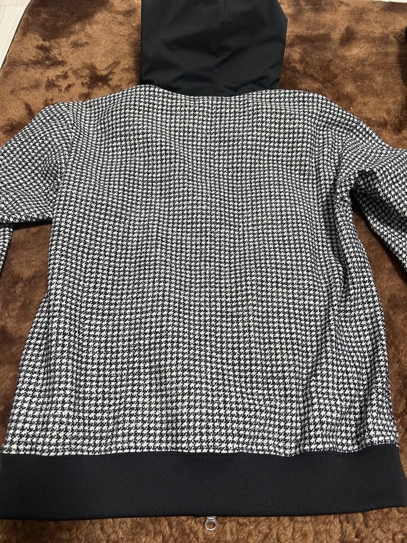 muta MARINE 千鳥柄 パーカー