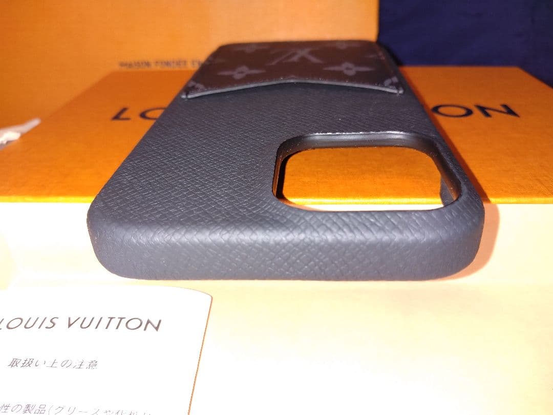 ルイヴィトン モノグラム iPhone13ProMax用ケース ブラック