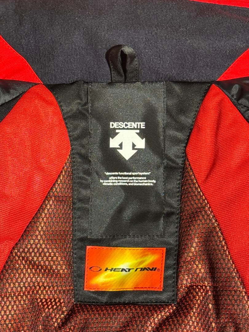 スキーウェア上下セット・グローブ　メンズ　デサント　DESCENTE Mサイズ