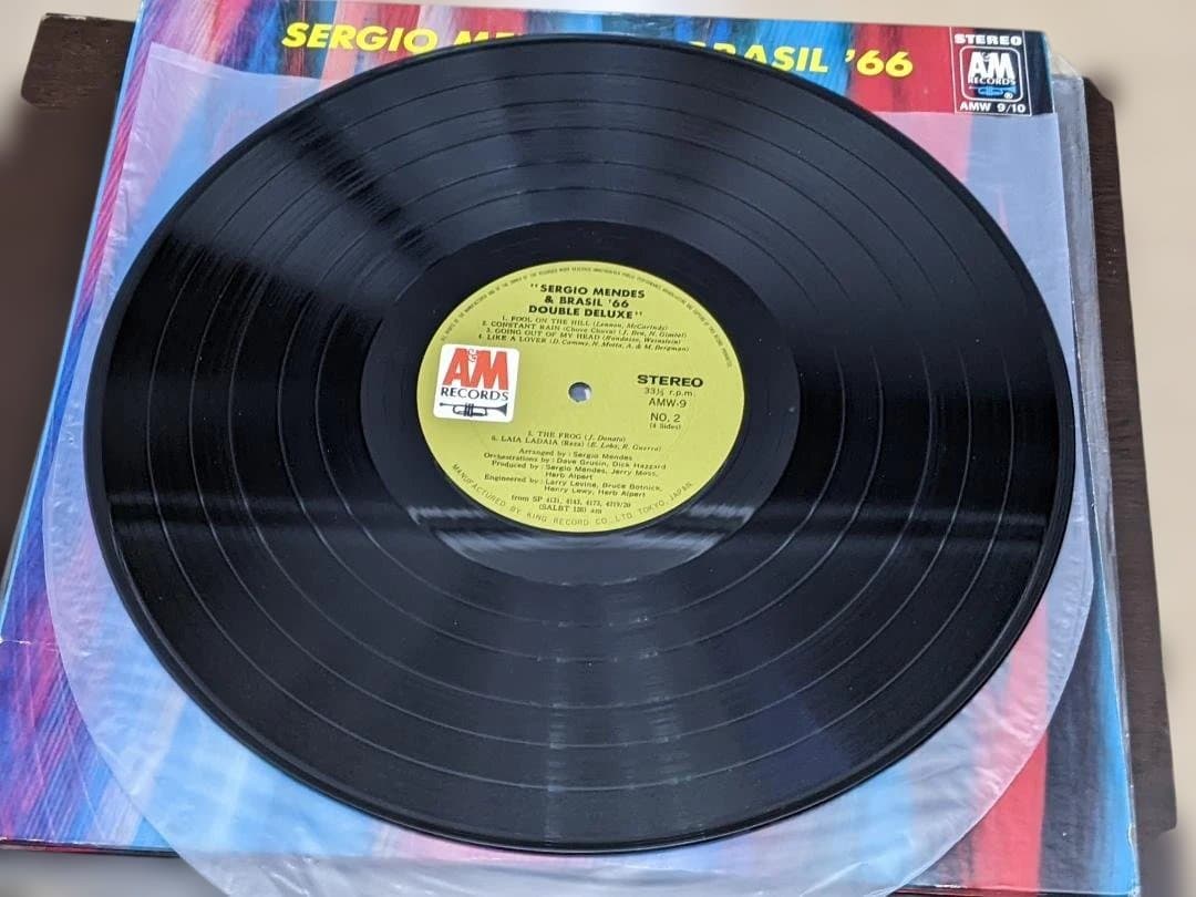セルジオメンデス ブラジル66 ダブルデラックス 2LP 日本限定 美盤