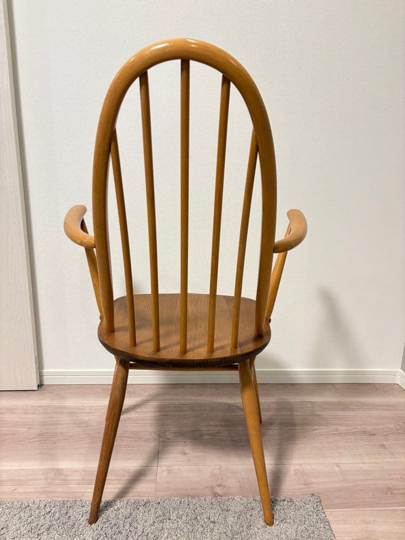 ERCOL アーコールチェア クエーカーチェア ライトオーク アームチェア