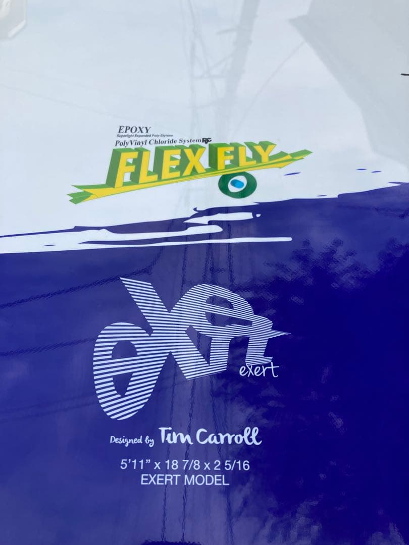 【美品】ジャスティスサーフボード エグザートモデル フレックスフライ5'11\"