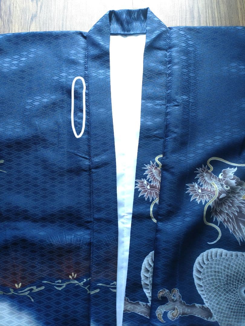 【男の子】京越卸屋　七五三 豪華安心12点フルセット 鷹龍-紺+銀