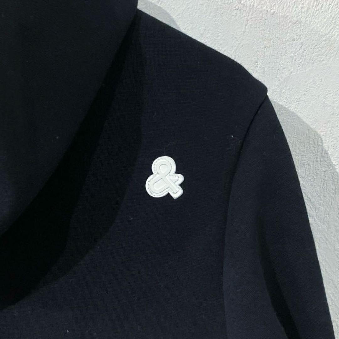 美品 and per se 中綿 フーデットブルゾン ダウン アンパスィ