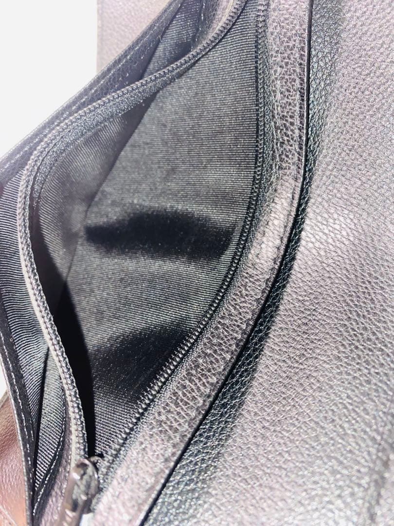 皇居限定　宮内庁　牛革財布　長財布　黒　ブラック　プレミア品　札入れ　小銭入れ