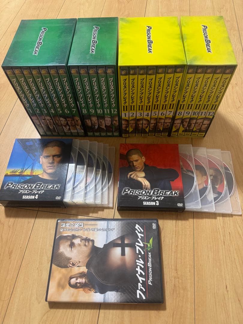Prison Break DVDセット シーズン1〜4+ファイナルブレイク