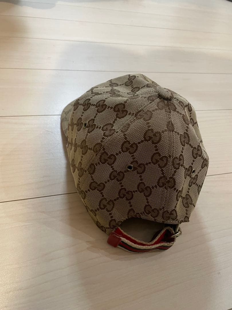 Gucci GGパターン ベージュハット Mサイズ