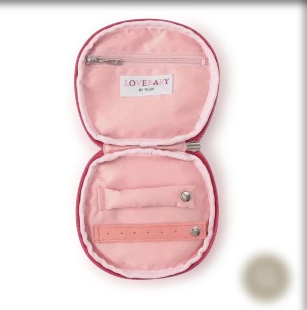 新品FEILER チェリードット アクセサリーポーチ L/CRD-253050