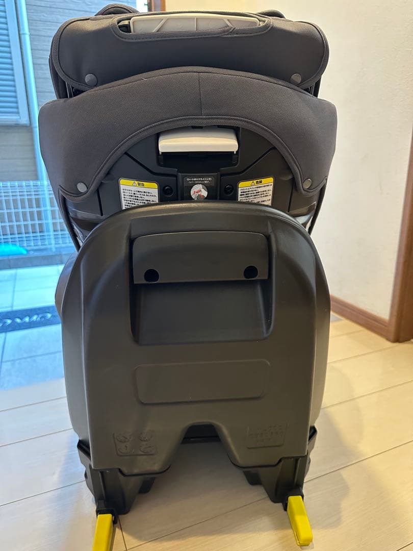 美品 Aprica チャイルドシート フラディアプラスライト グレー