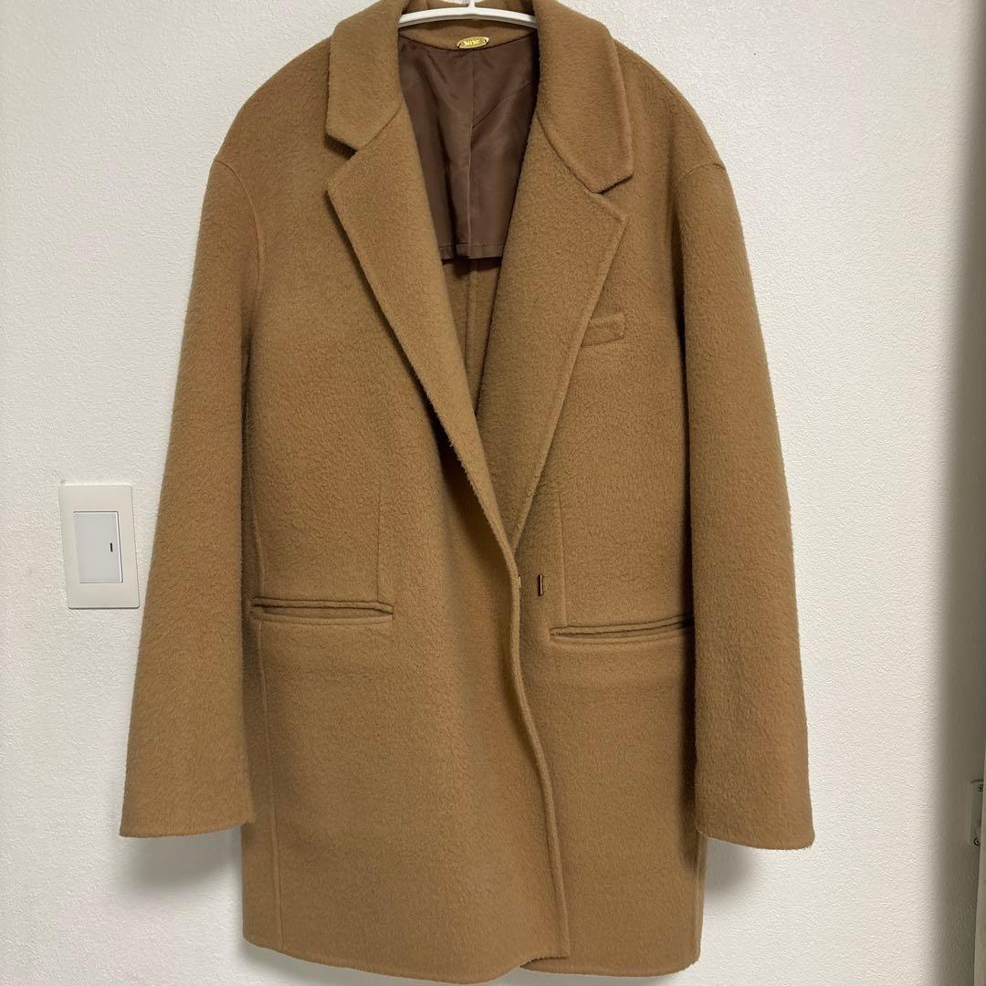 ドィーズィエムクラス　Victorianシャギーコート　キャメル　美品