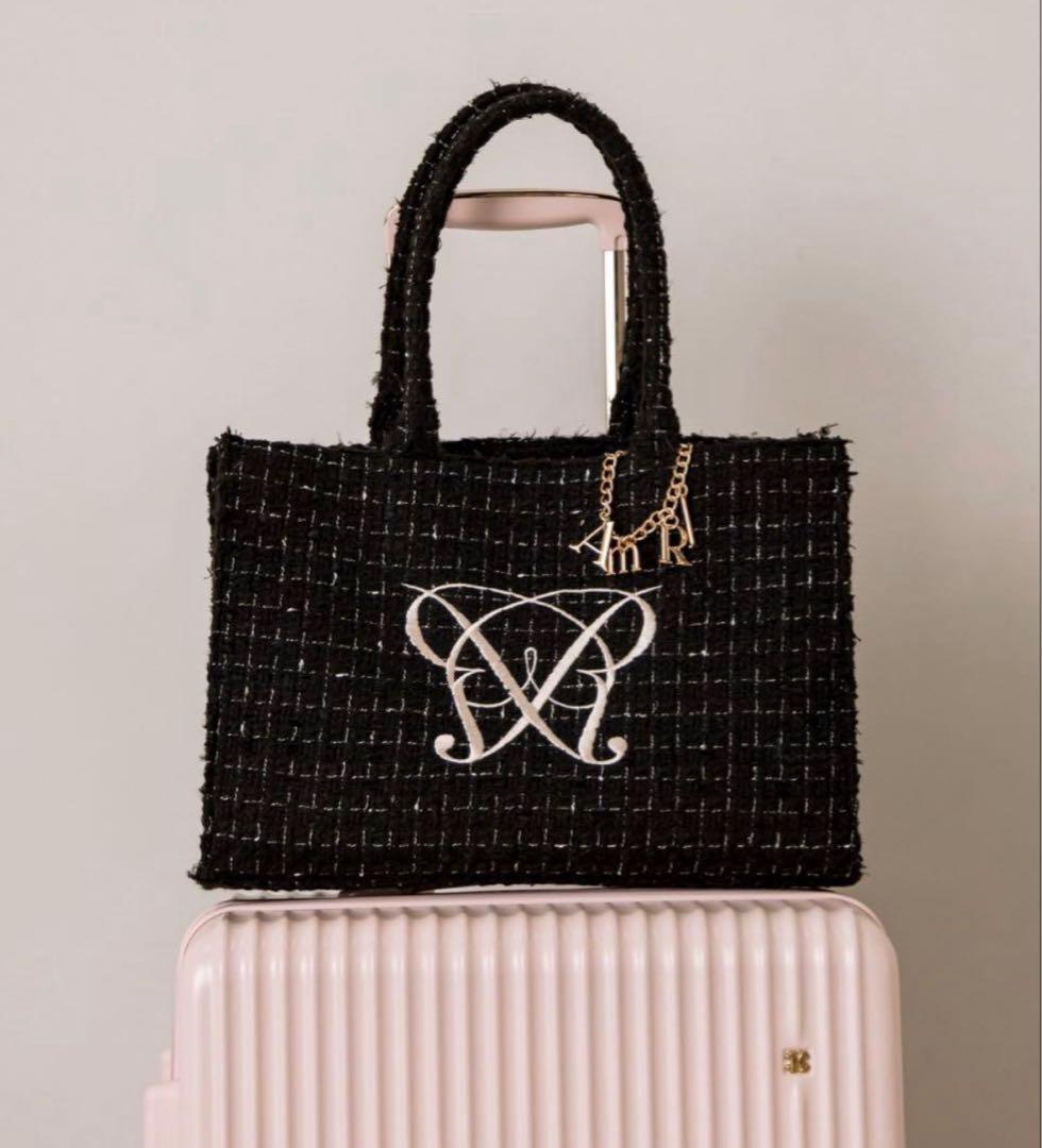 OLIVE des OLIVE Aimerianejoie刺繍入り トートバッグ