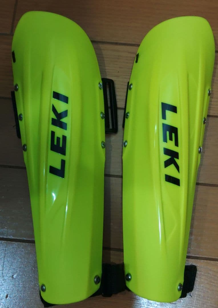 LEKI スキーアームガード L　蛍光イエロー